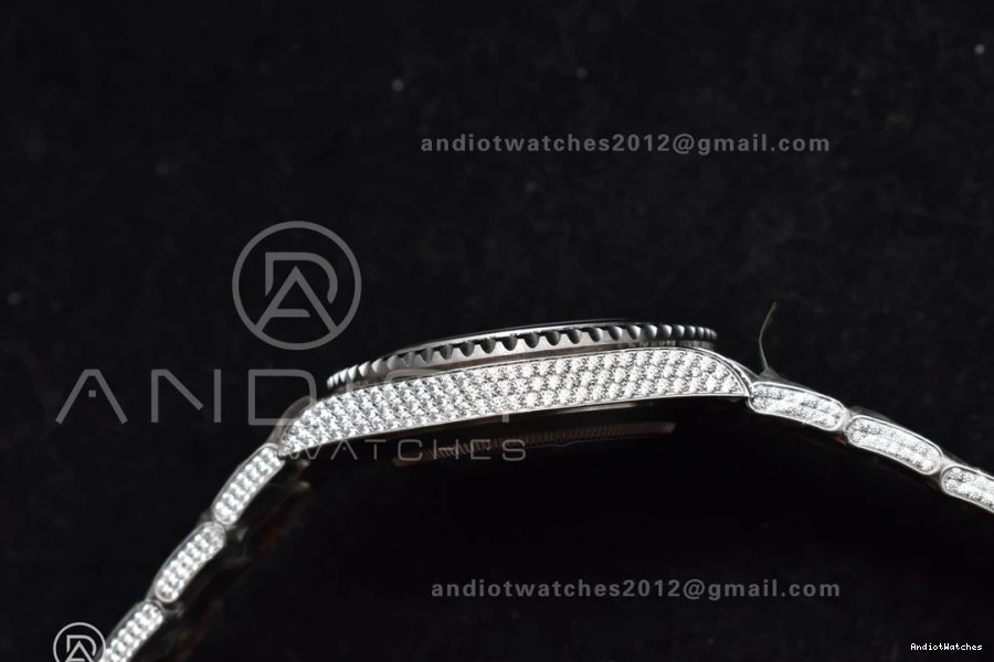 Diamonds AMGF Blue Best On VR Bracelet Edition 1149 Dial On SS Submariner Chic 40mm Full 0112